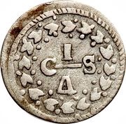 ¼ Real Gran Colombia - Republican coinage reverse image