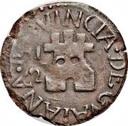 ½ Real - Fernando VII Royalist coinage obverse image