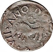 ½ Real - Fernando VII Royalist coinage reverse image