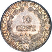 10 Cents reverse image