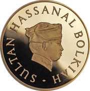 1000 Dollars - Hassanal Bolkiah Coronation obverse image