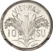 10 Su - Bảo Đại Piefort Essai reverse image
