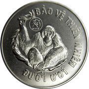 10 Đồng Orangutan reverse image