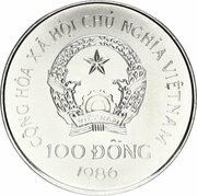 100 Đồng Winter Olympics Calgary 1988 obverse image
