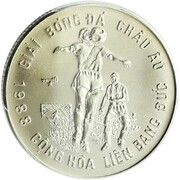 100 Đồng UEFA Euro Germany 1988, Vietnam, 1988 reverse image