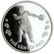 100 Đồng Summer Olympics Sydney 2000, Vietnam, 2000 reverse image