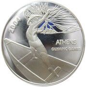 100 Đồng Summer Olympics Athens 2004 reverse image