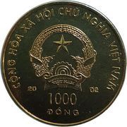 1000 Đồng Year of the Horse obverse image