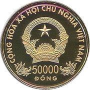 50 000 Đồng Year of the Dragon, 2000 obverse image