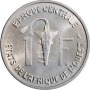 1 Franc CFA obverse image