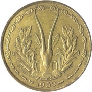 10 Francs CFA reverse image