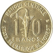 10 Francs CFA FAO obverse image