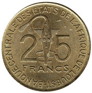 25 Francs CFA obverse image