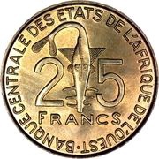 25 Francs CFA FAO obverse image