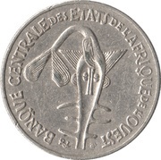 50 Francs CFA non-magnetic obverse image