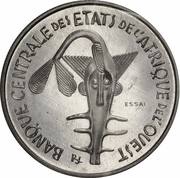 100 Francs CFA Essai obverse image