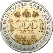 200 Francs CFA reverse image