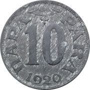 10 Para - Petar I reverse image