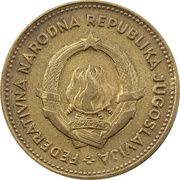 10 Dinara FNR legend obverse image