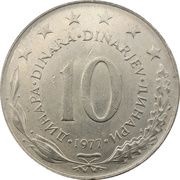 10 Dinara reverse image