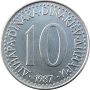 10 Dinara reverse image