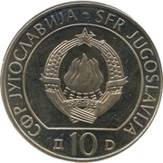 10 Dinara Battle of Sutjeska obverse image