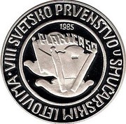 1000 Dinara Slovenian Cradle reverse image