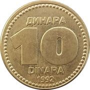 10 Dinara reverse image