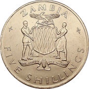 5 Shillings Independence obverse image