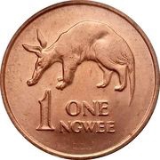 1 Ngwee reverse image