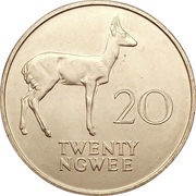 20 Ngwee reverse image