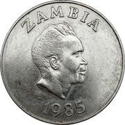 20 Ngwee Bank of Zambia obverse image