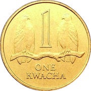 1 Kwacha reverse image