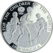 10 Kwacha Unicef reverse image