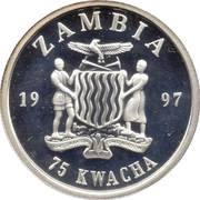 75 Kwacha Princess Diana Silver Proof obverse image