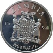 500 Kwacha Rights of Association obverse image