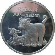 500 Kwacha Rights of Association, Zambia, 1994 reverse image