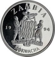 500 Kwacha Women's Rights obverse image