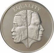 500 Kwacha Equality, Zambia, 1995 reverse image