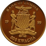 500 Kwacha Dr. David Livingstone obverse image