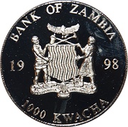1000 Kwacha Titanic obverse image