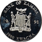 1000 Kwacha Titanic 1st obverse obverse image