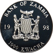 1000 Kwacha Titanic 1st obverse obverse image