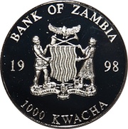 1000 Kwacha Titanic 1st obverse obverse image