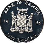 1000 Kwacha Titanic 1st obverse obverse image