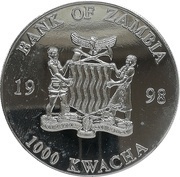 1000 Kwacha Titanic 1st obverse obverse image