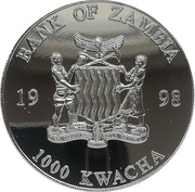1000 Kwacha Titanic 1st obverse obverse image