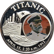 1000 Kwacha Titanic 2nd obverse reverse image