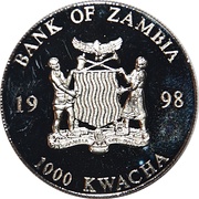 1000 Kwacha Titanic obverse image