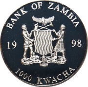 1000 Kwacha Titanic obverse image